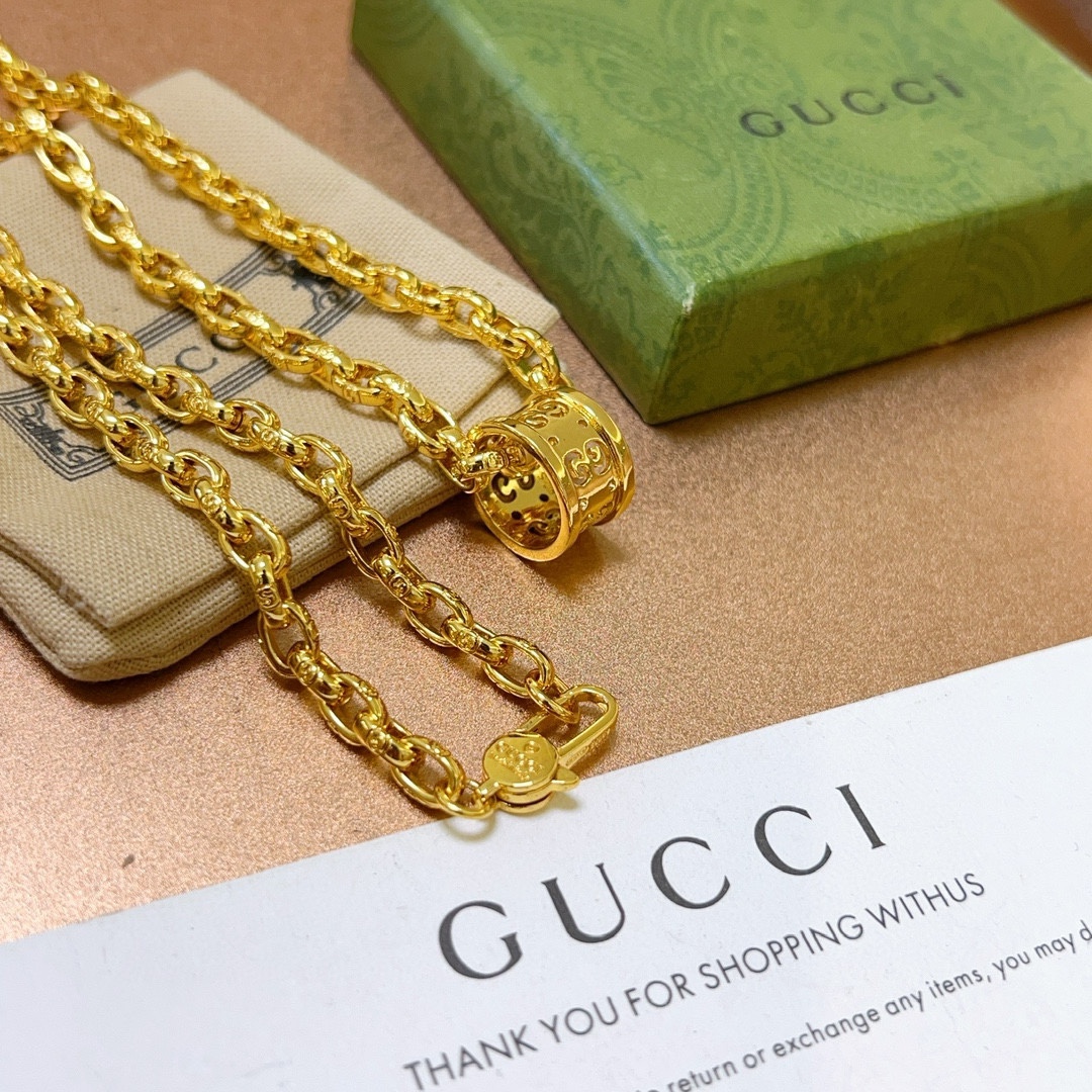 Gucci Necklace – Latest release with an upgraded, premium chain - Jewelry 5