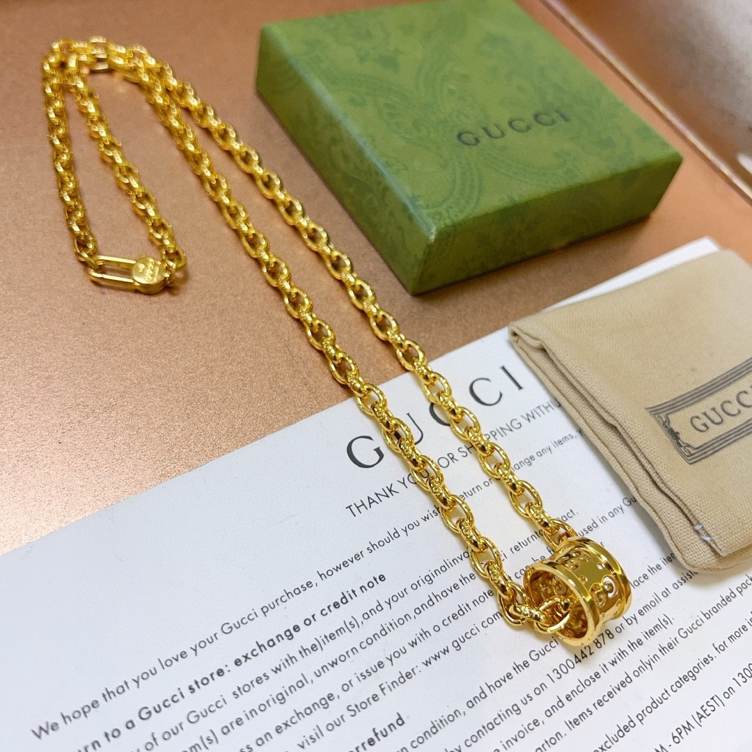 Gucci Necklace – Latest release with an upgraded, premium chain - Jewelry 3