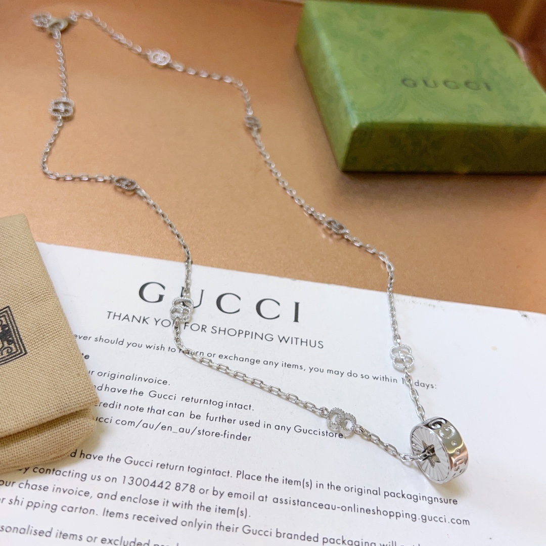 Gucci Necklace — Latest edition with an upgraded, higher-end chain - Jewelry 3