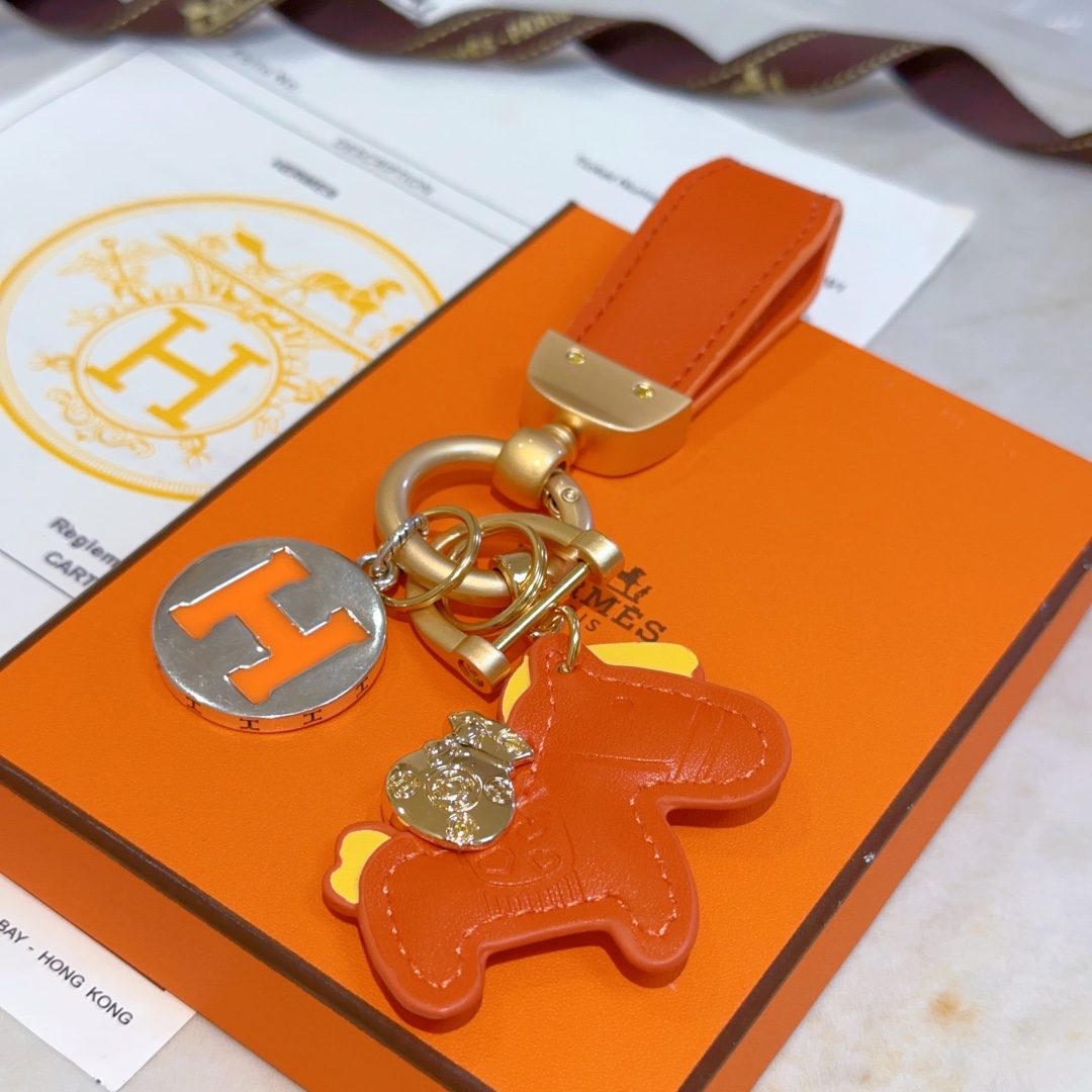 Luxury Hermes Key Buttons in Platinum: Exquisite Customized Design with Elegant Craftsmanship - 图片 2