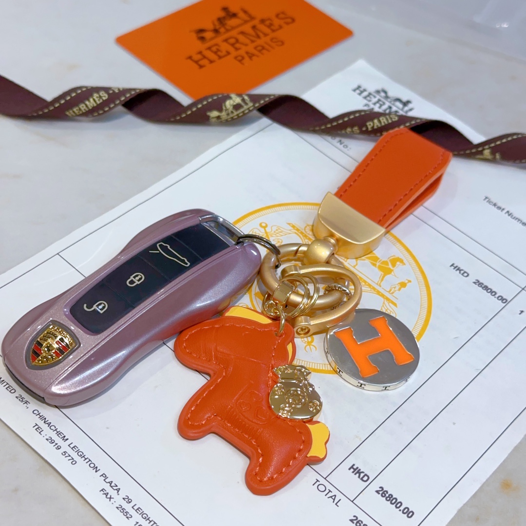 Luxury Hermes Key Buttons in Platinum: Exquisite Customized Design with Elegant Craftsmanship - 图片 5