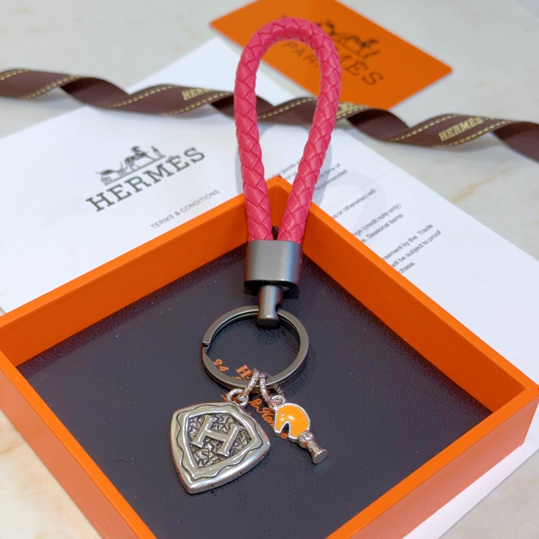 Luxurious Custom Hermes Key Buttons in Platinum for Male and Female: Lot 168 Highlight.