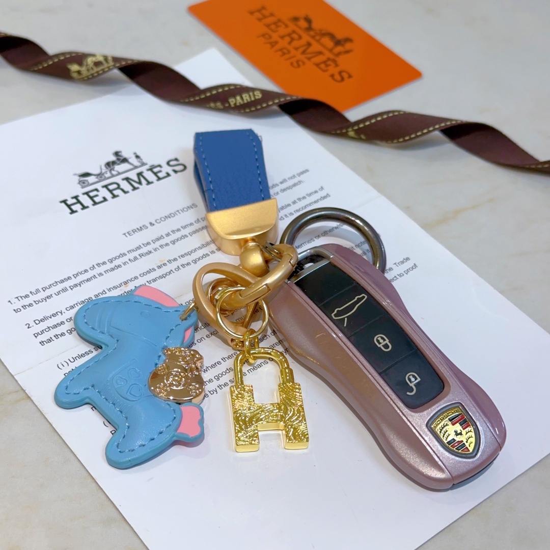 Luxurious Custom Hermes Key Button in Platinum: Masterfully Crafted for Elegance - 图片 4