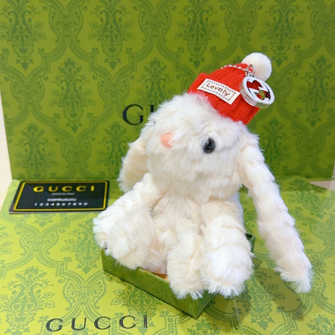 2025款古驰兔爆款来袭 新品发布 👒Gucci古驰钥匙扣古驰包包扣 最新款包包挂饰档次更高Anger 9