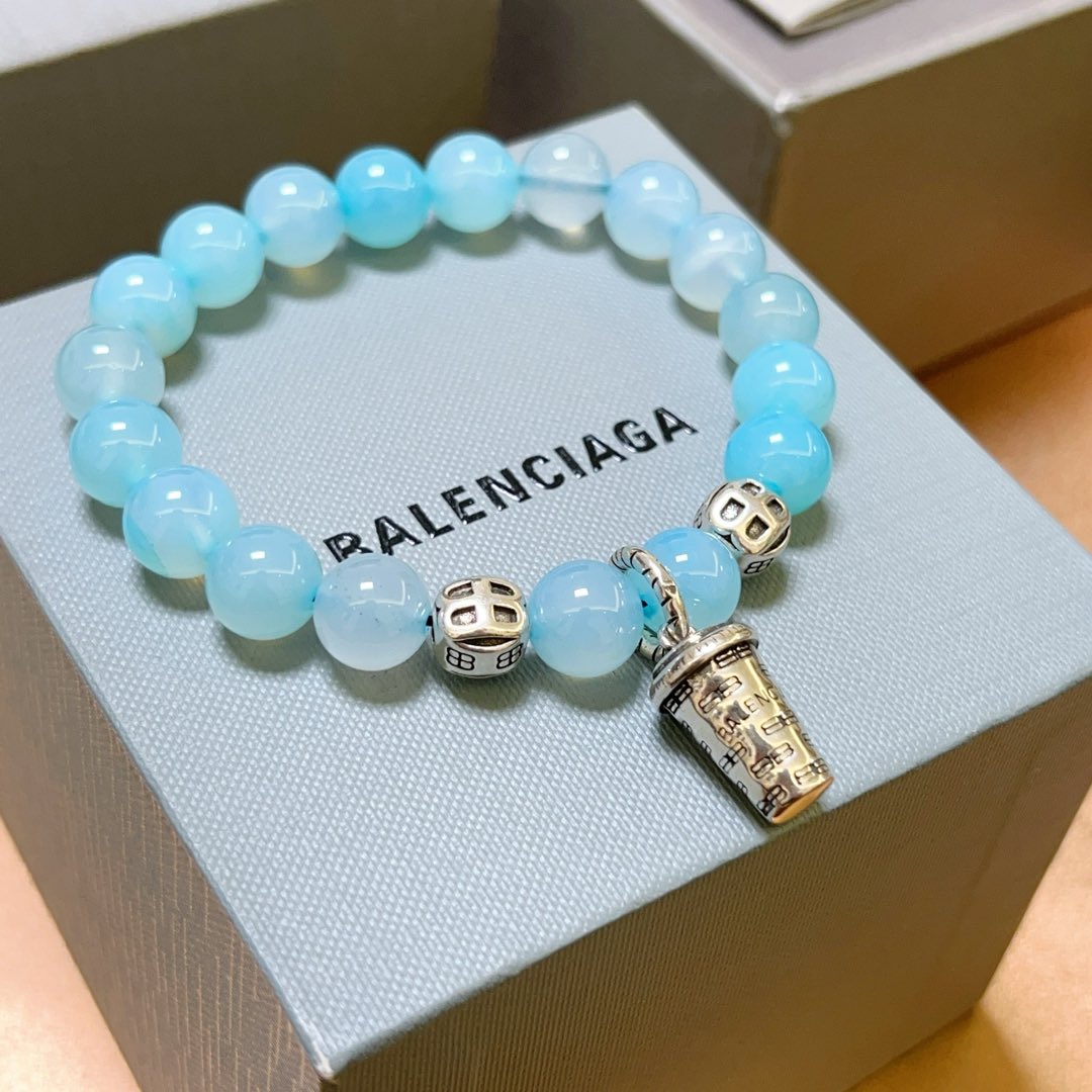 new product launch 👒 Counter Precision Version Natural Agate Balenciaga - Jewelry
