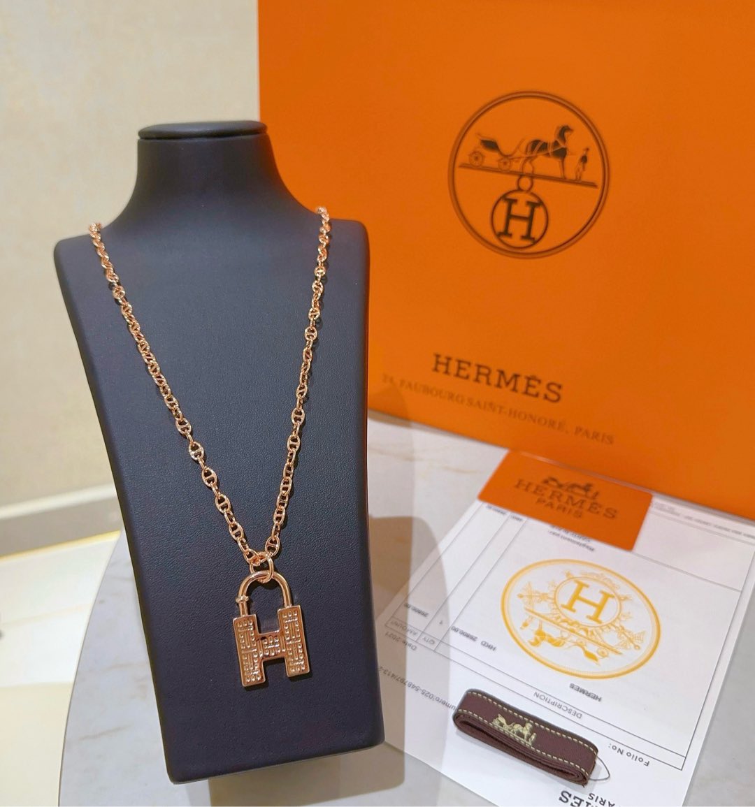 Hermès luxury necklace 7