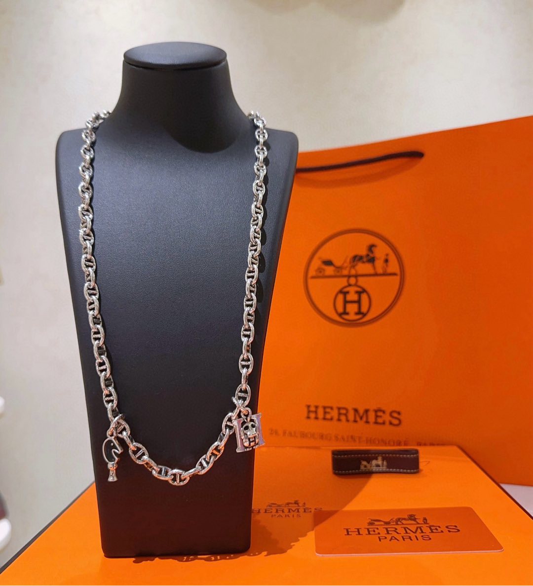 Hermès luxury necklace