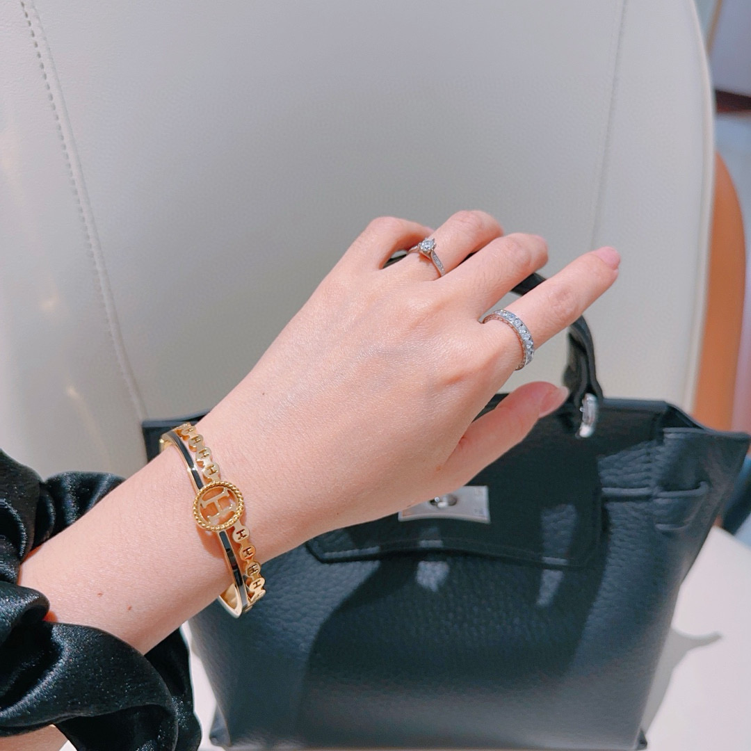 爱马仕 Hermès 传世高定珠宝耳环项链戒指首饰 #FC48DF6C 6