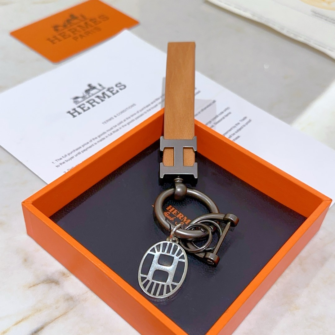 Luxury Hermes Key Button: Platinum Version with Customized Details - 图片 2