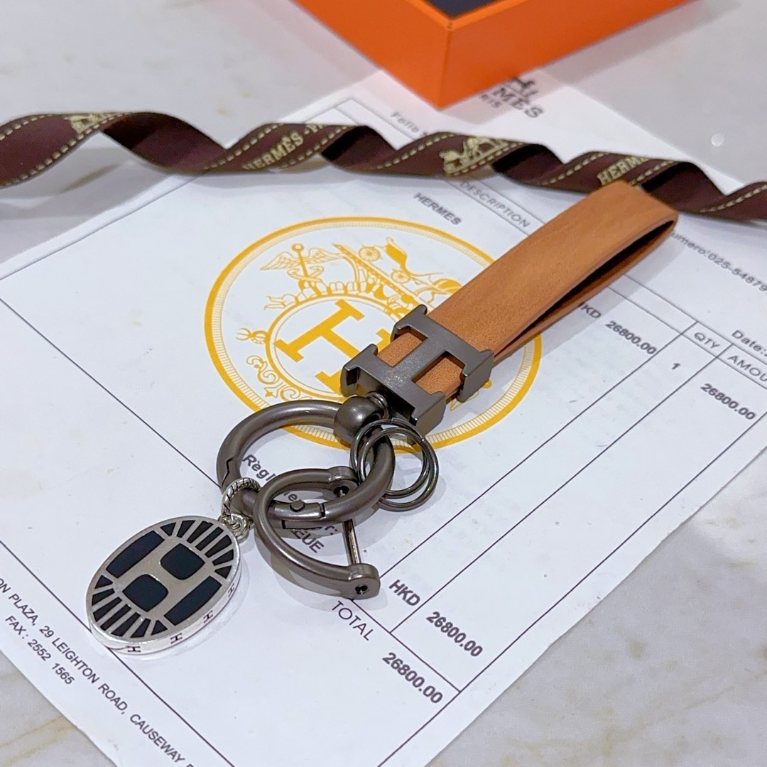 Luxury Hermes Key Button: Platinum Version with Customized Details - 图片 5