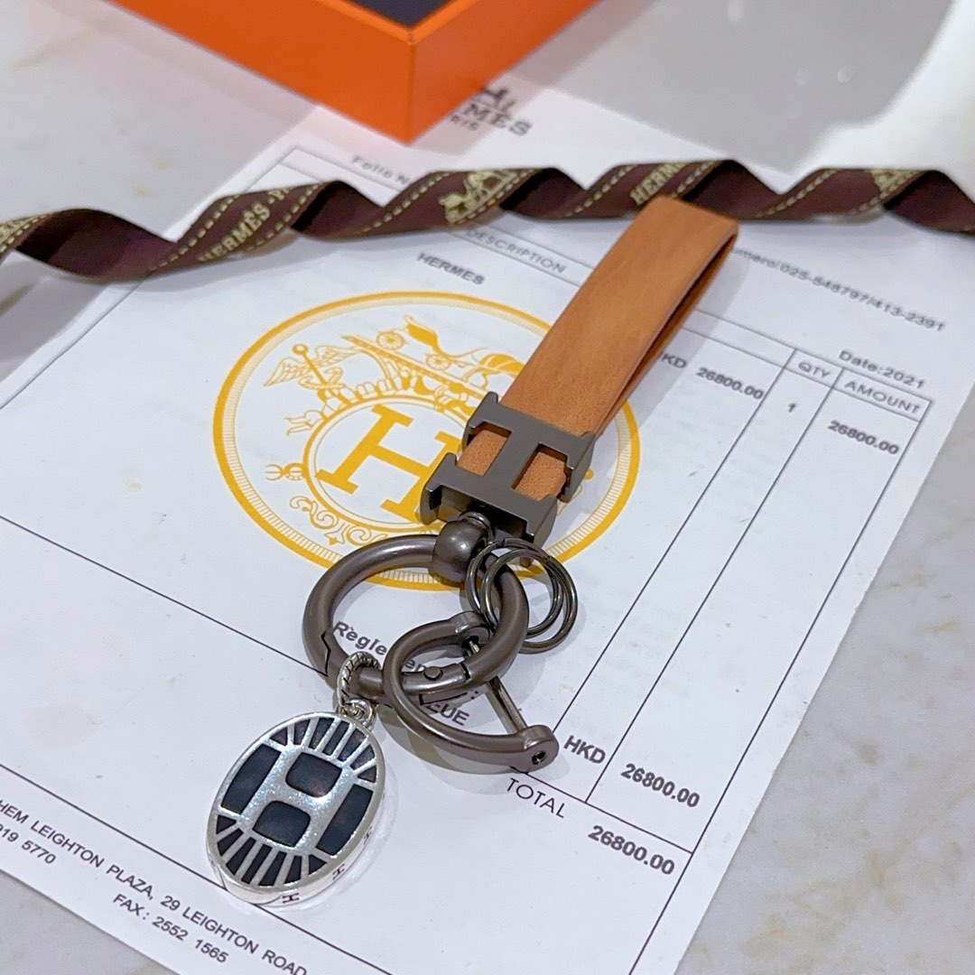 Luxury Hermes Key Button: Platinum Version with Customized Details - 图片 6