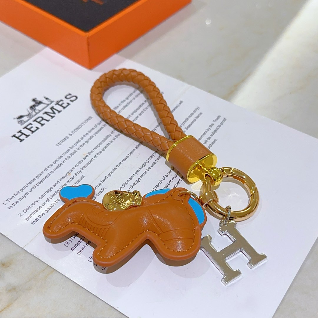 Luxury Customized Hermes Key Buttons with Platinum Finish for High-End Craftmanship - 图片 4