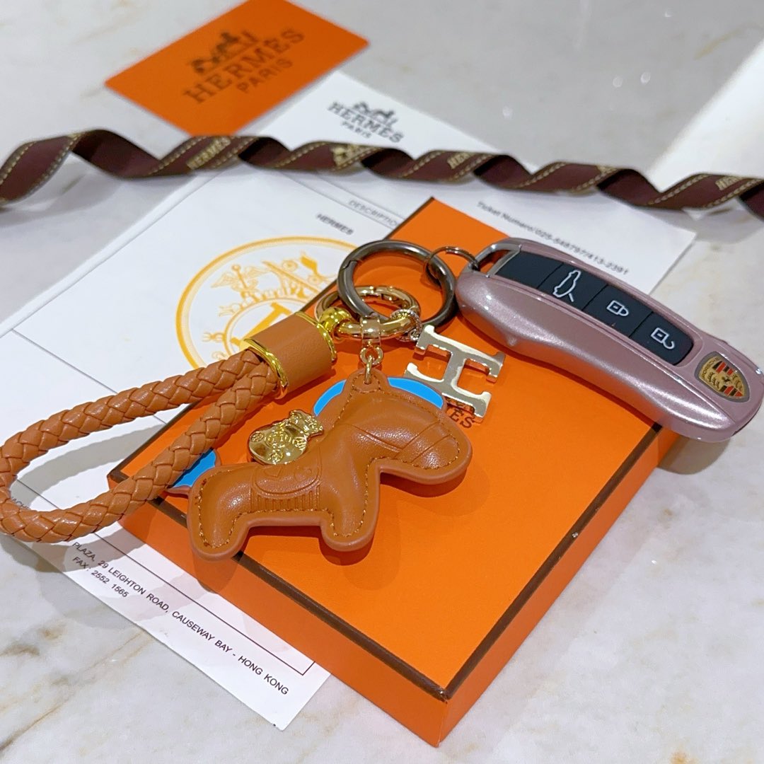 Luxury Customized Hermes Key Buttons with Platinum Finish for High-End Craftmanship - 图片 3