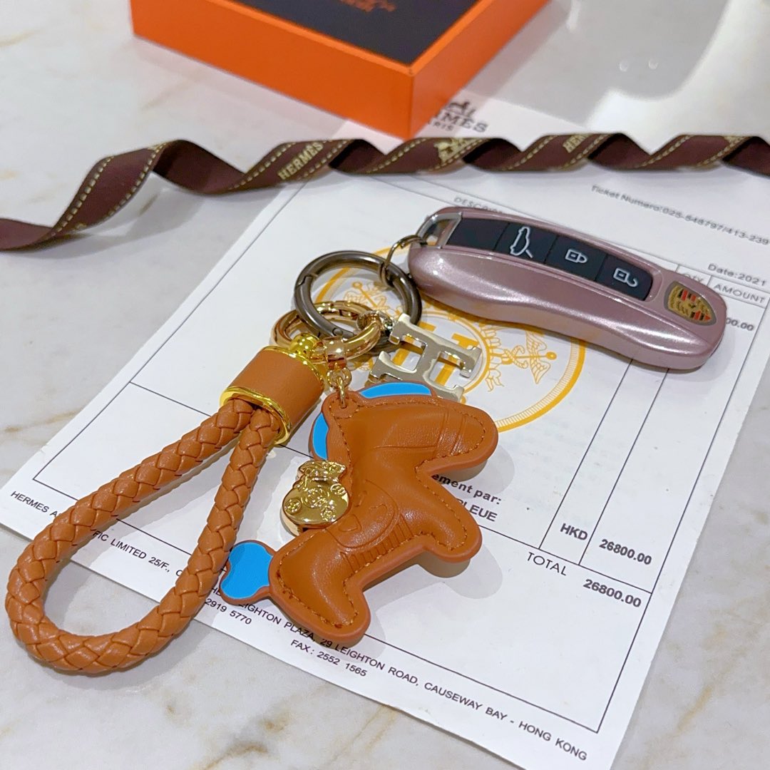 Luxury Customized Hermes Key Buttons with Platinum Finish for High-End Craftmanship - 图片 5