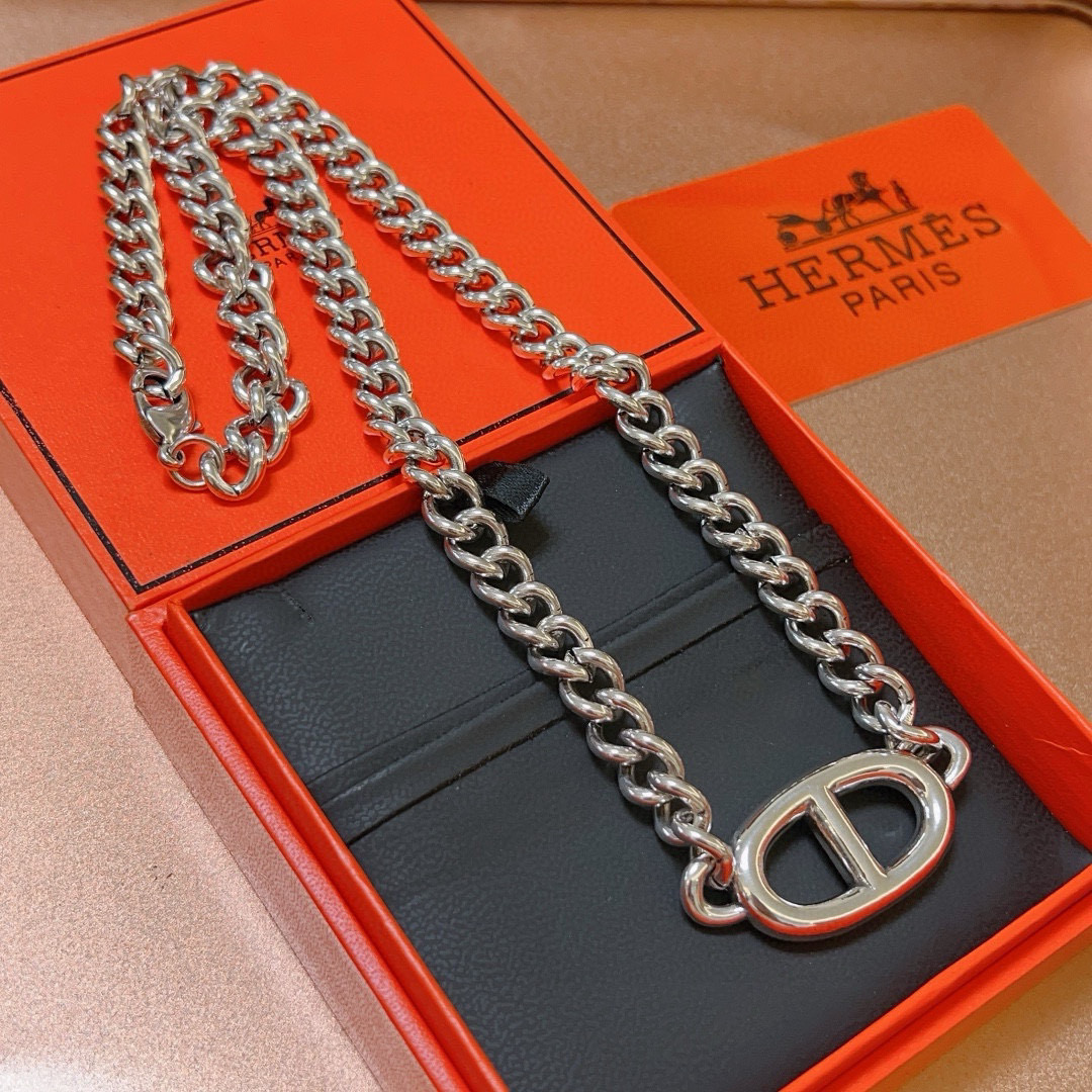 爱马仕项链 新品发布 HERMES 必备款猪鼻子系列首饰 定制 4