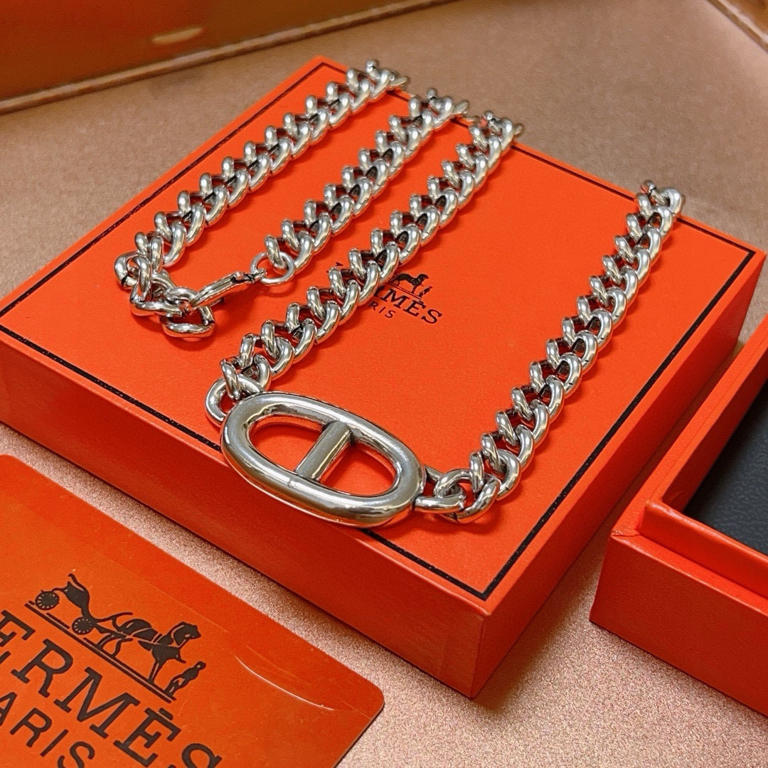 爱马仕项链 新品发布 HERMES 必备款猪鼻子系列首饰 定制 7