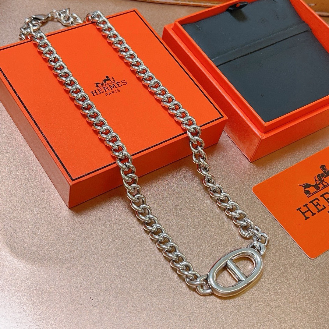 爱马仕项链 新品发布 HERMES 必备款猪鼻子系列首饰 定制 5