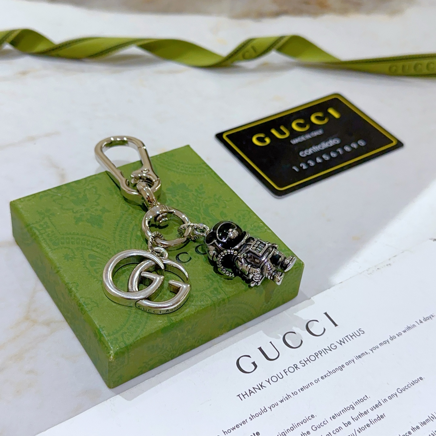 New Gucci Items: Key Buttons, Bag Buttons, Package Labels, Anger Forest Design. - 图片 2