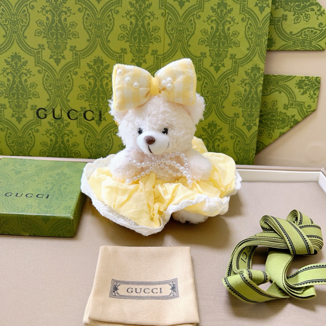 Gucci Introduces New Key Button Series with Anger Forest Double G Design
