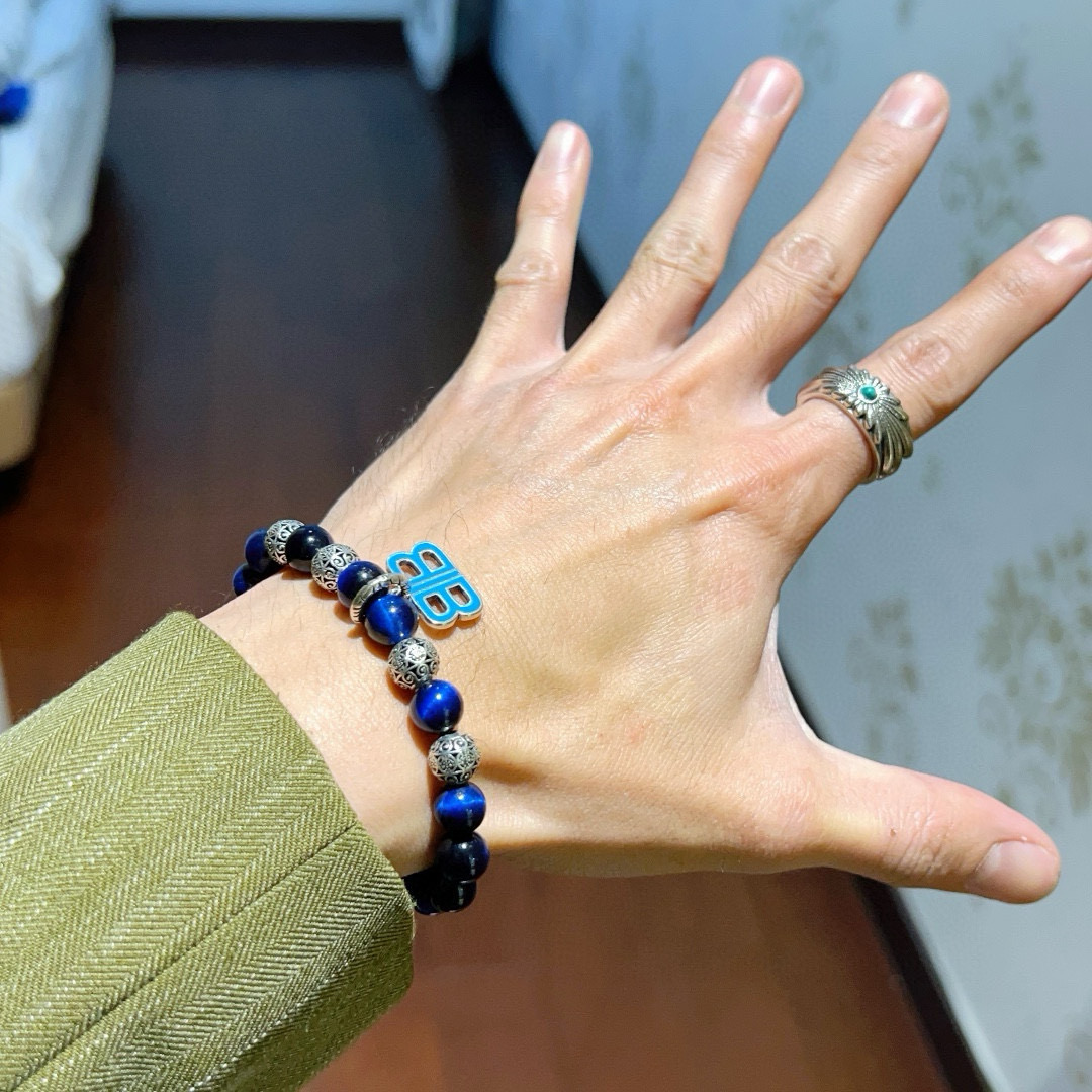 Parisian Handmade Bracelets: Superstitious Collection for Men and Women, Rock-and-Roll Punk Style - 图片 6