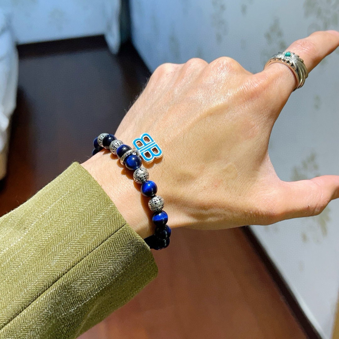 Parisian Handmade Bracelets: Superstitious Collection for Men and Women, Rock-and-Roll Punk Style - 图片 3