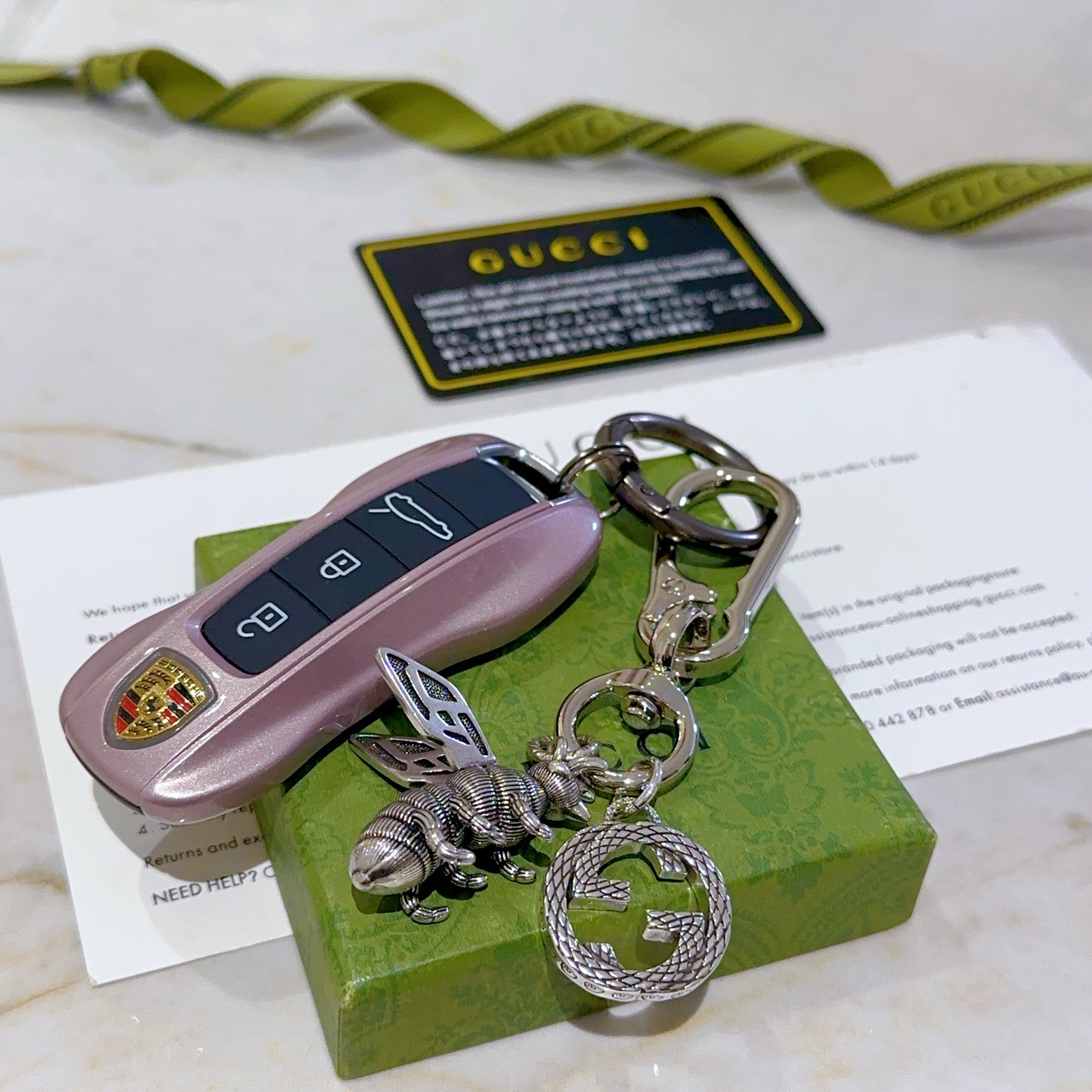 Gucci Releases 189 New Items Featuring Anger Forest Double G Key Button Series