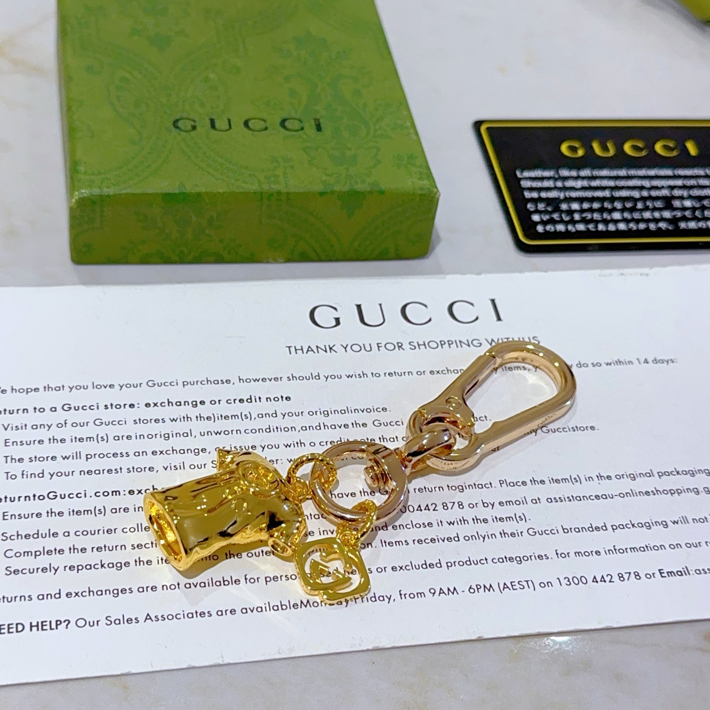 Gucci Introduces 189 New Items with Anger Forest Double G Key Button Series - 图片 4