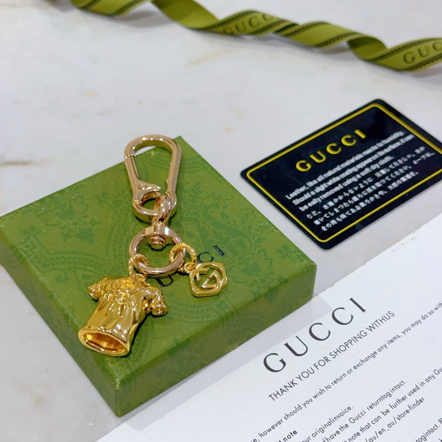 Gucci Introduces 189 New Items with Anger Forest Double G Key Button Series