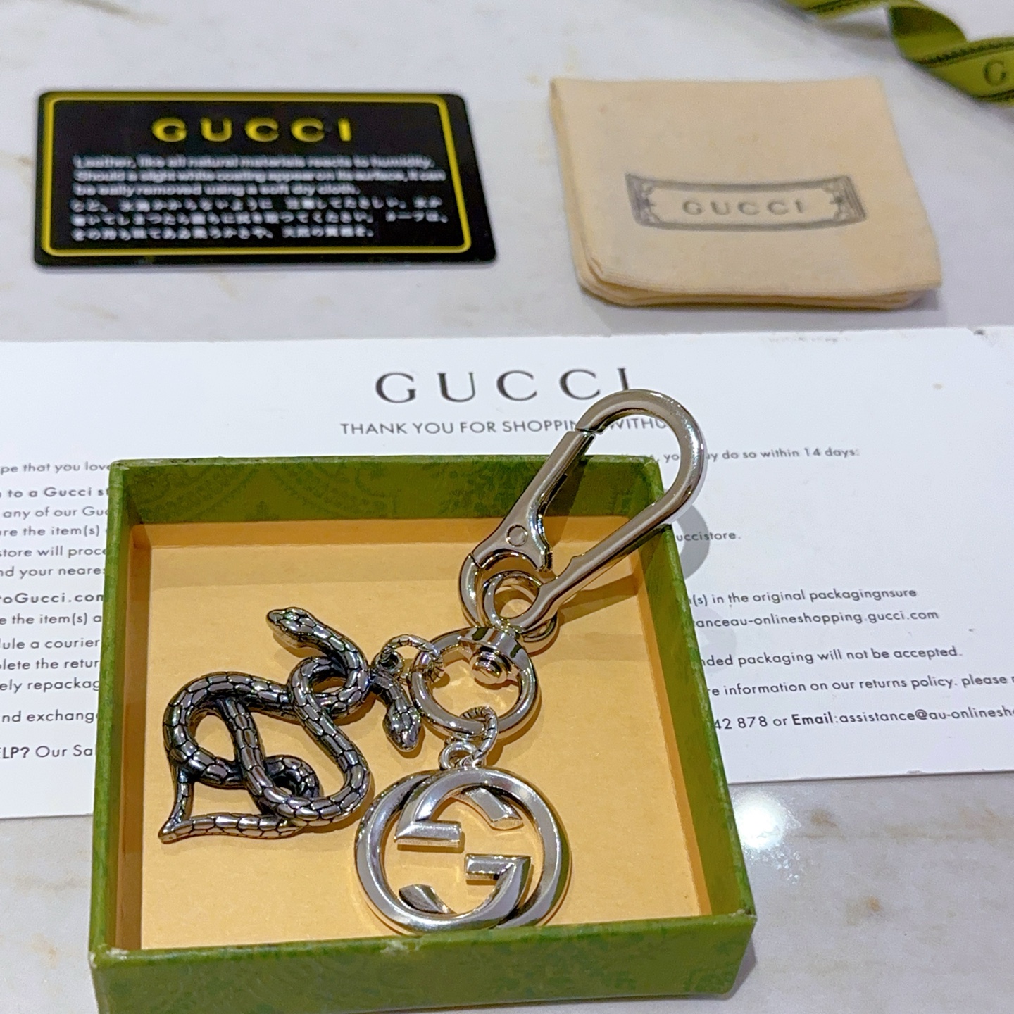 Gucci Introduces 189 New Items with Anger Forest Double G Key Button Series - 图片 5