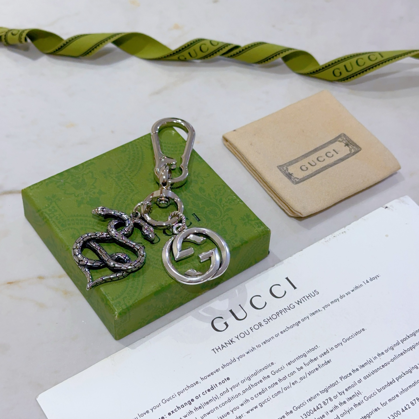 Gucci Introduces 189 New Items with Anger Forest Double G Key Button Series - 图片 6