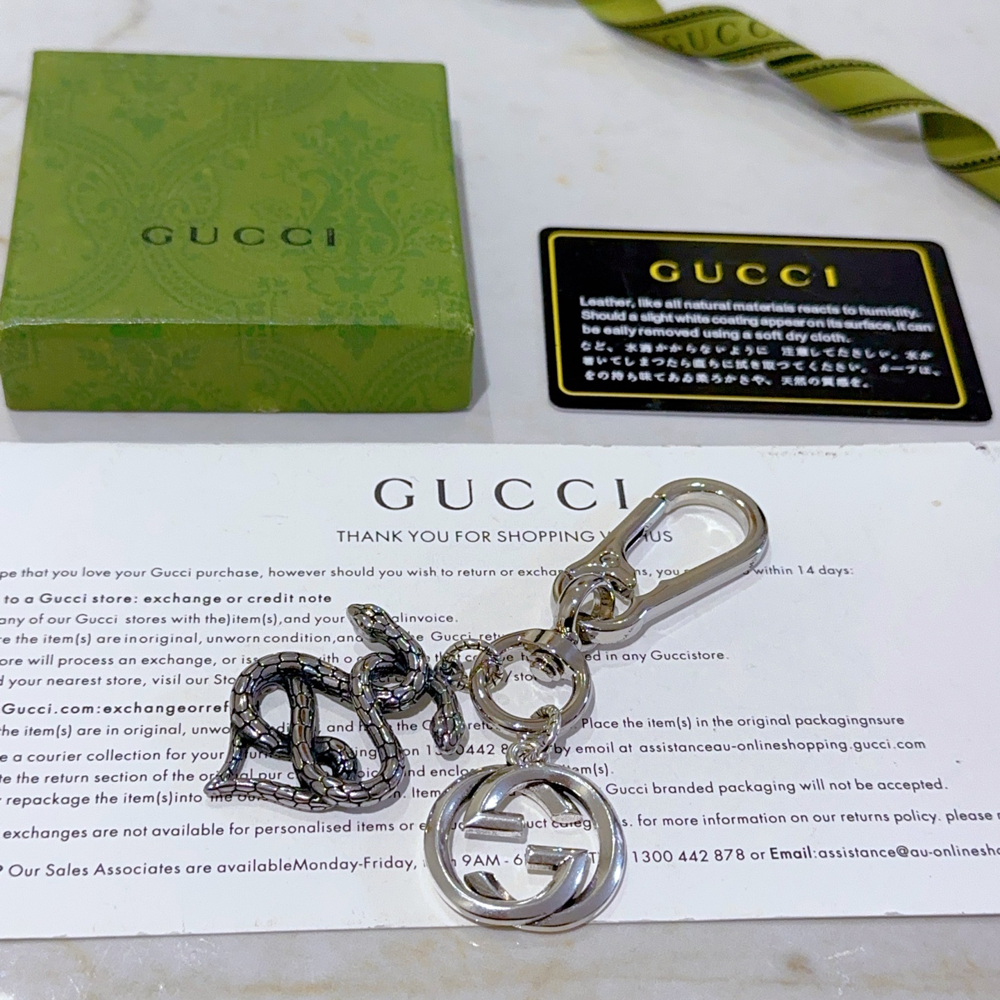 Gucci Introduces 189 New Items with Anger Forest Double G Key Button Series - 图片 2