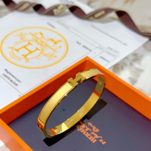 Hermès Women's Gold-Plated Bangle Bracelet Designer Inspired 1 Hermès Women's Gold-Plated Bangle Bracelet Designer Inspired