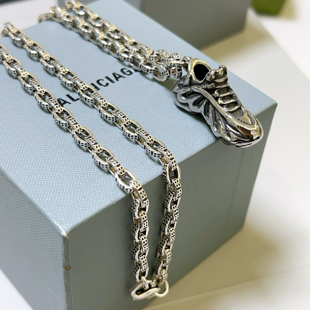 P原单货🔹🔹新品 巴黎世家项链 Balenciaga 新款项链🔹专柜一致 细节做工精细 每个细节流程到位