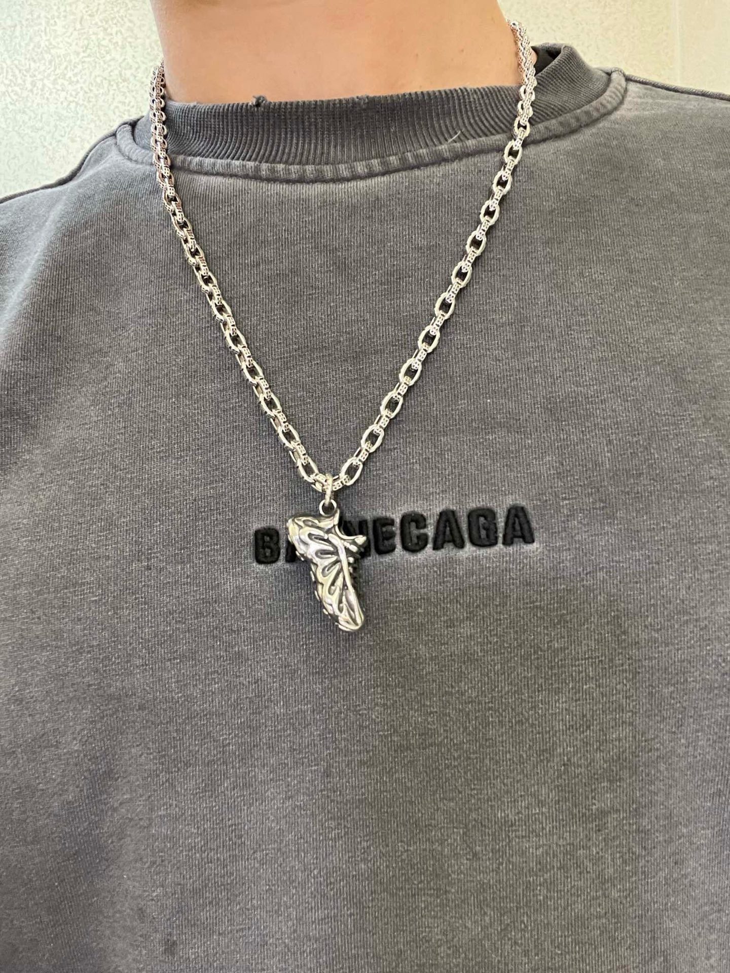 P原单货🔹🔹新品 巴黎世家项链 Balenciaga 新款项链🔹专柜一致 细节做工精细 每个细节流程到位