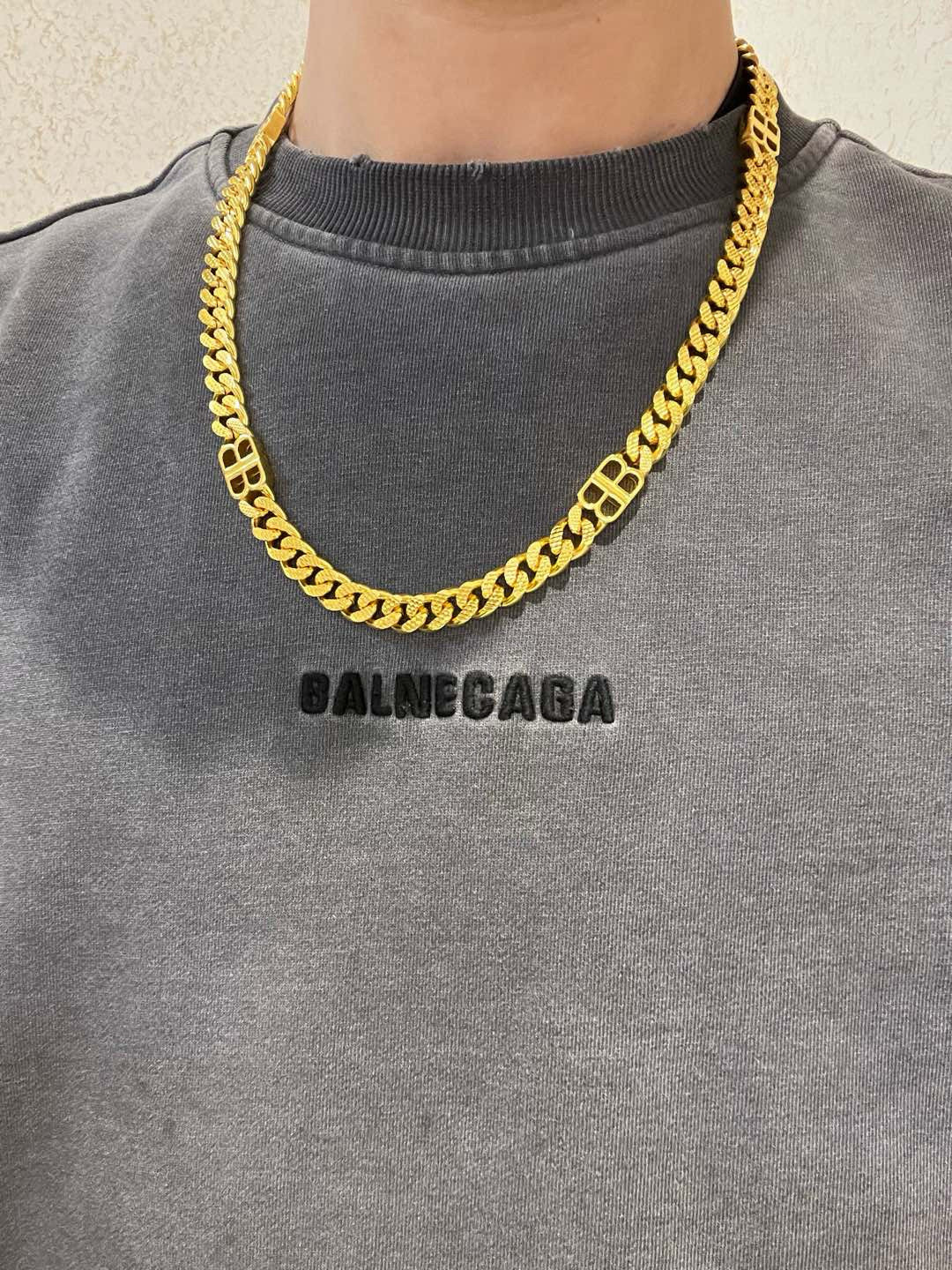 批185 原单货🔹🔹新品 巴黎世家项链 Balenciaga 新款项链🔹专柜一致 细节做工精细 每个细节流程到位 设计工艺精细 火爆款出货 设计独特 复古风格 巴黎世家项链 