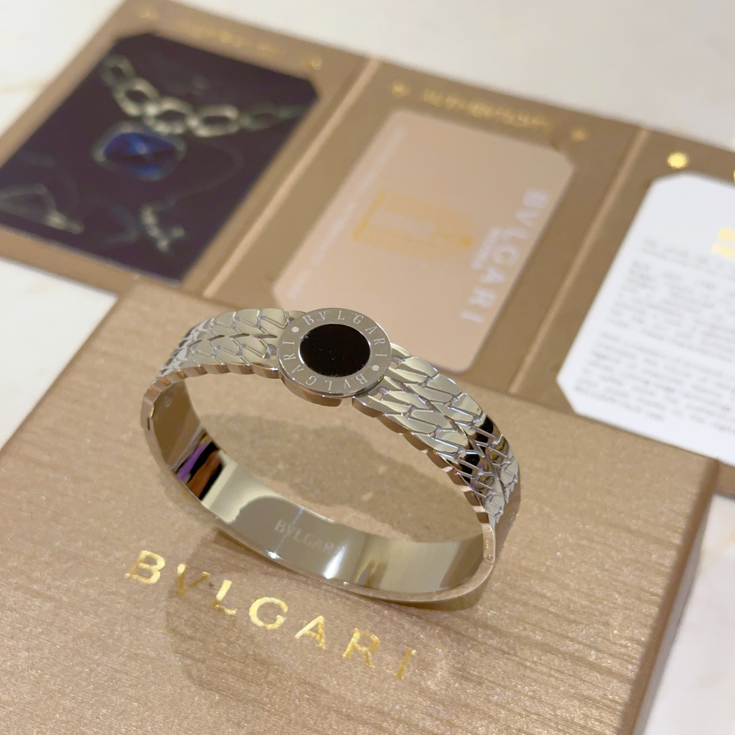 BVLGARI Bvlgari Bracelet Or jaune plaqué 18 carats - Qualité supérieure