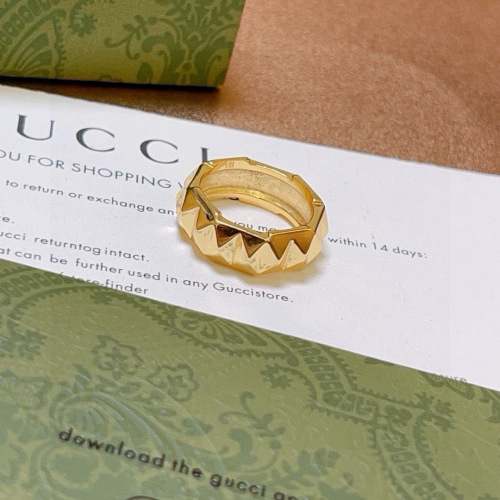 Gucci Anger Forest Double G Ring - Handmade with Shiny Finish 1 Gucci Anger Forest Double G Ring - Handmade with Shiny Finish