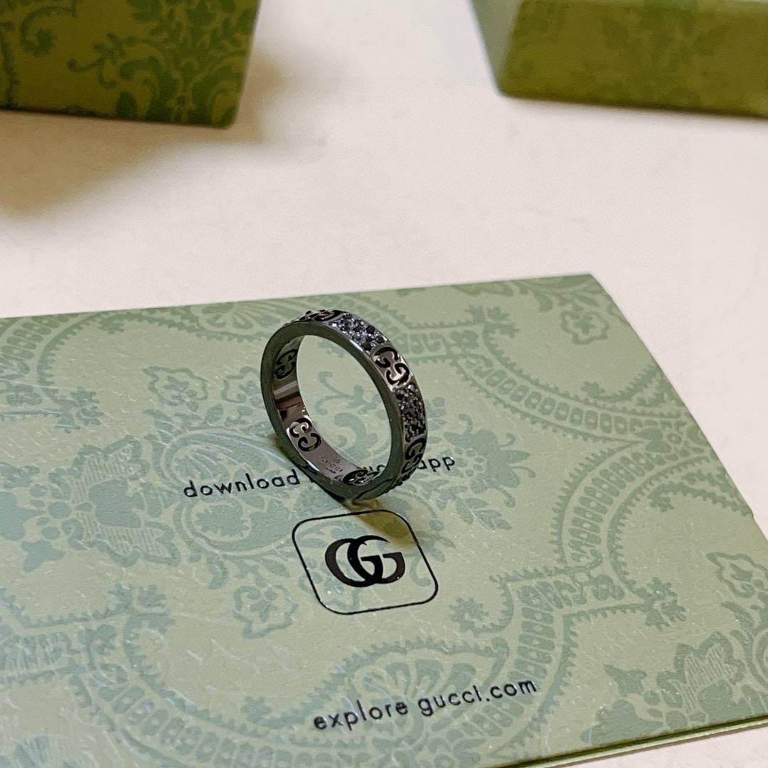 Gucci Anger Forest Double G Ring - Handmade with Shiny Detailing 3 i1750315962449 9787 0 1