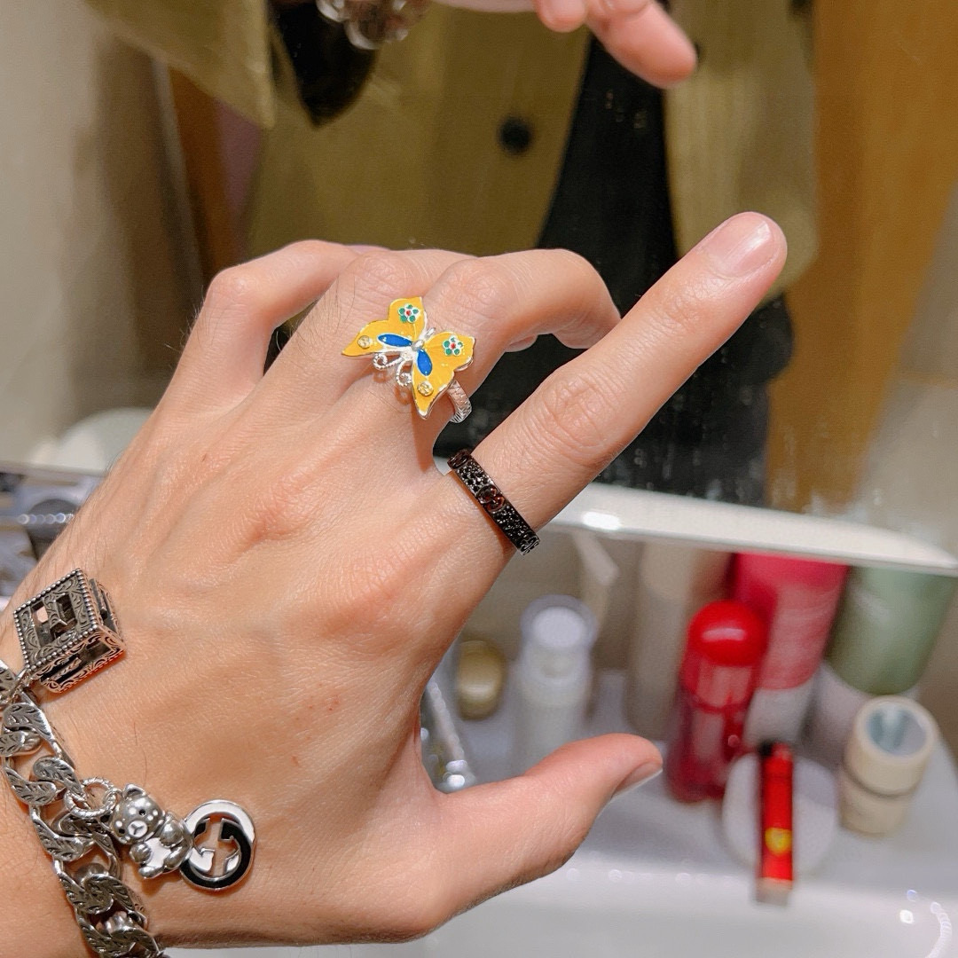 Gucci Anger Forest Double G Ring - Handmade with Shiny Detailing 7 i1750315963427 8445 0 5