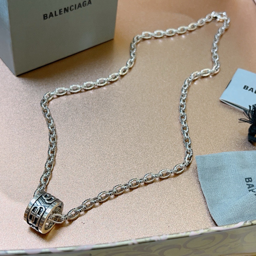 原单货🔹🔹新品 巴黎世家项链 Balenciaga 新款项链🔹专柜一致 细节做工精细 每个细节流程到位