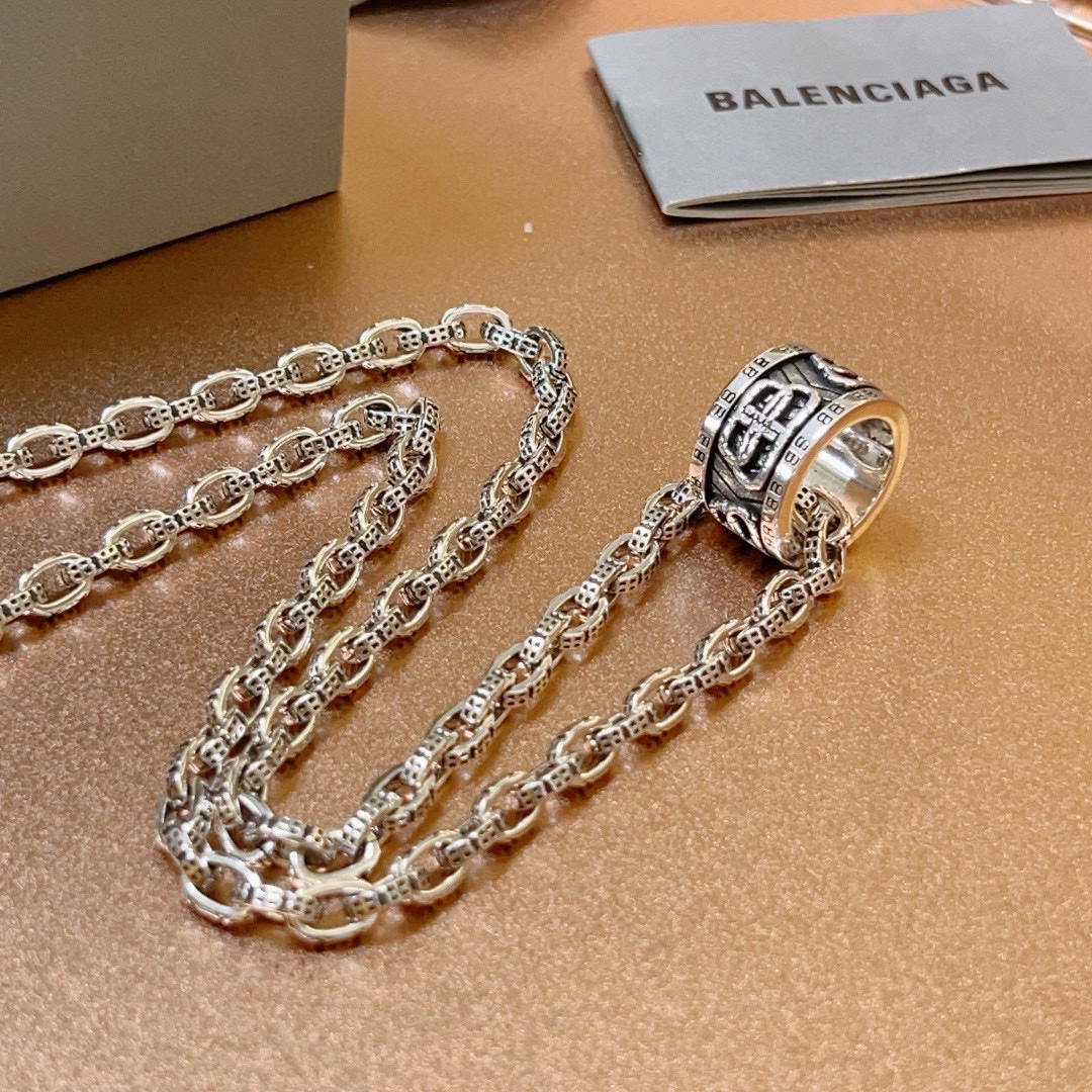  原单货🔹🔹新品 巴黎世家项链 Balenciaga 新款项链🔹专柜一致 细节做工精细 每个细节流程到位