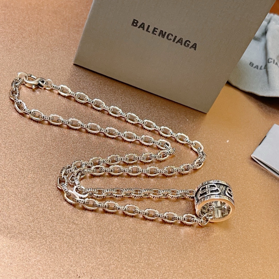  原单货🔹🔹新品 巴黎世家项链 Balenciaga 新款项链🔹专柜一致 细节做工精细 每个细节流程到位