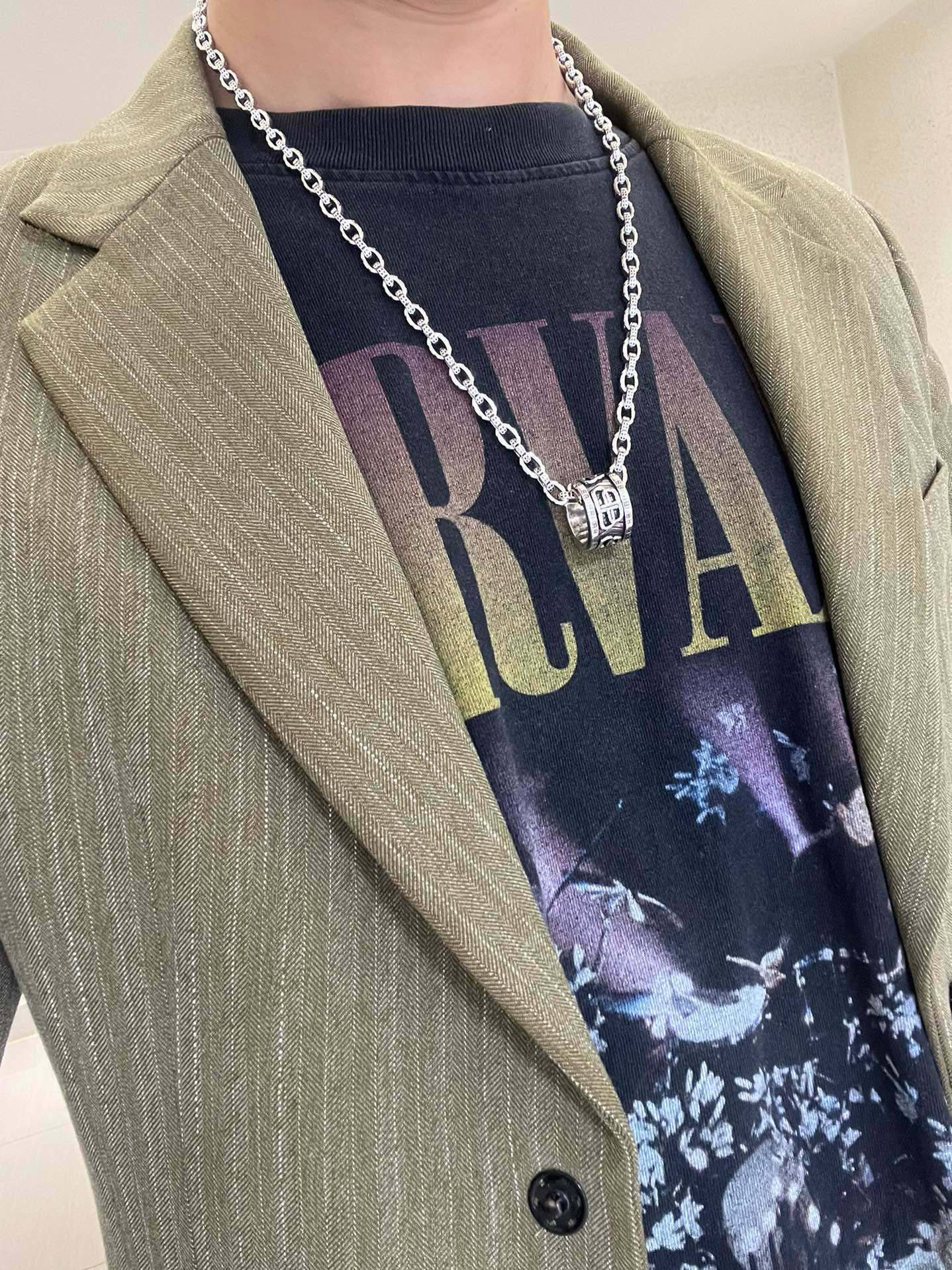  原单货🔹🔹新品 巴黎世家项链 Balenciaga 新款项链🔹专柜一致 细节做工精细 每个细节流程到位
