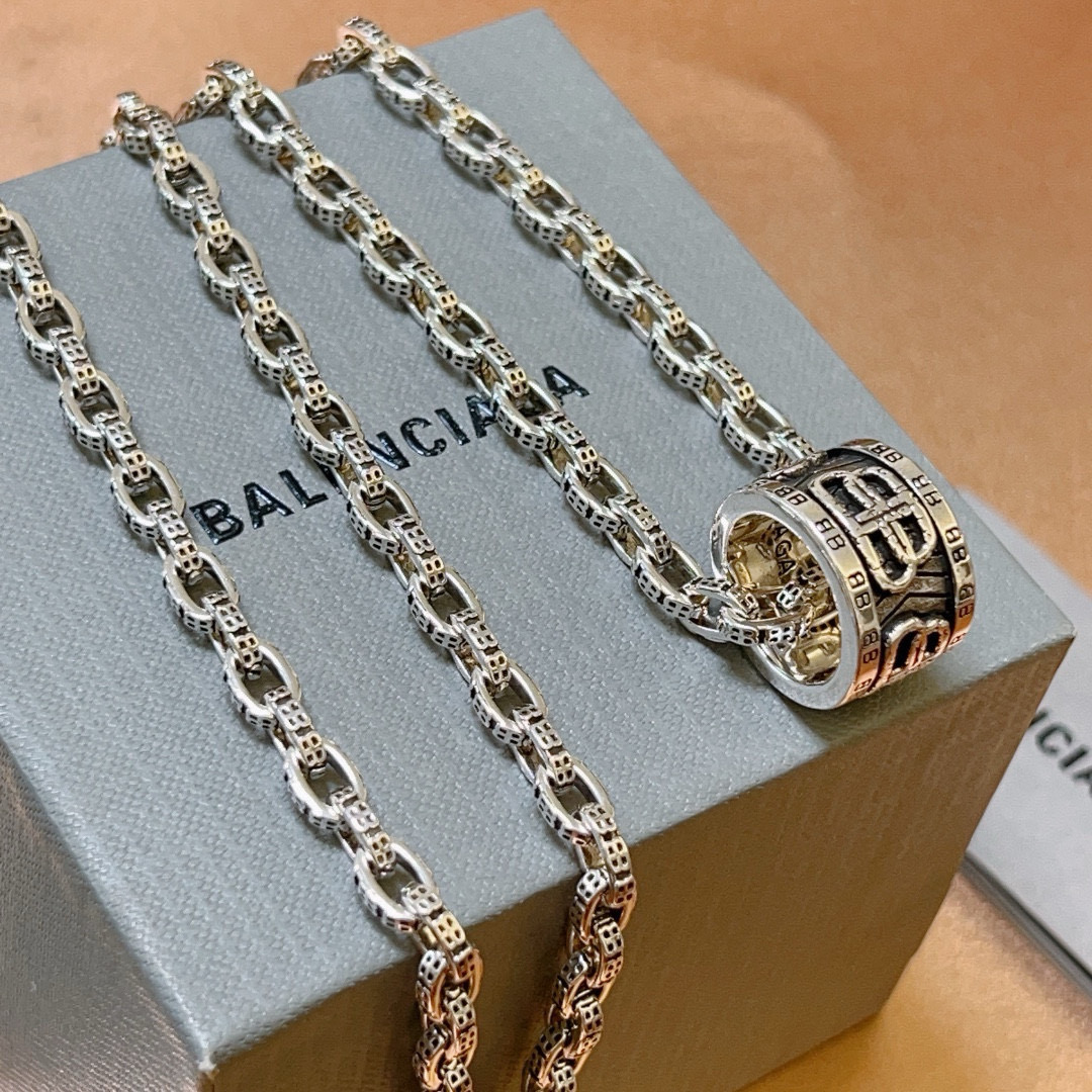  原单货🔹🔹新品 巴黎世家项链 Balenciaga 新款项链🔹专柜一致 细节做工精细 每个细节流程到位