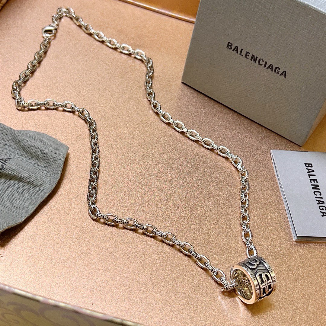  原单货🔹🔹新品 巴黎世家项链 Balenciaga 新款项链🔹专柜一致 细节做工精细 每个细节流程到位