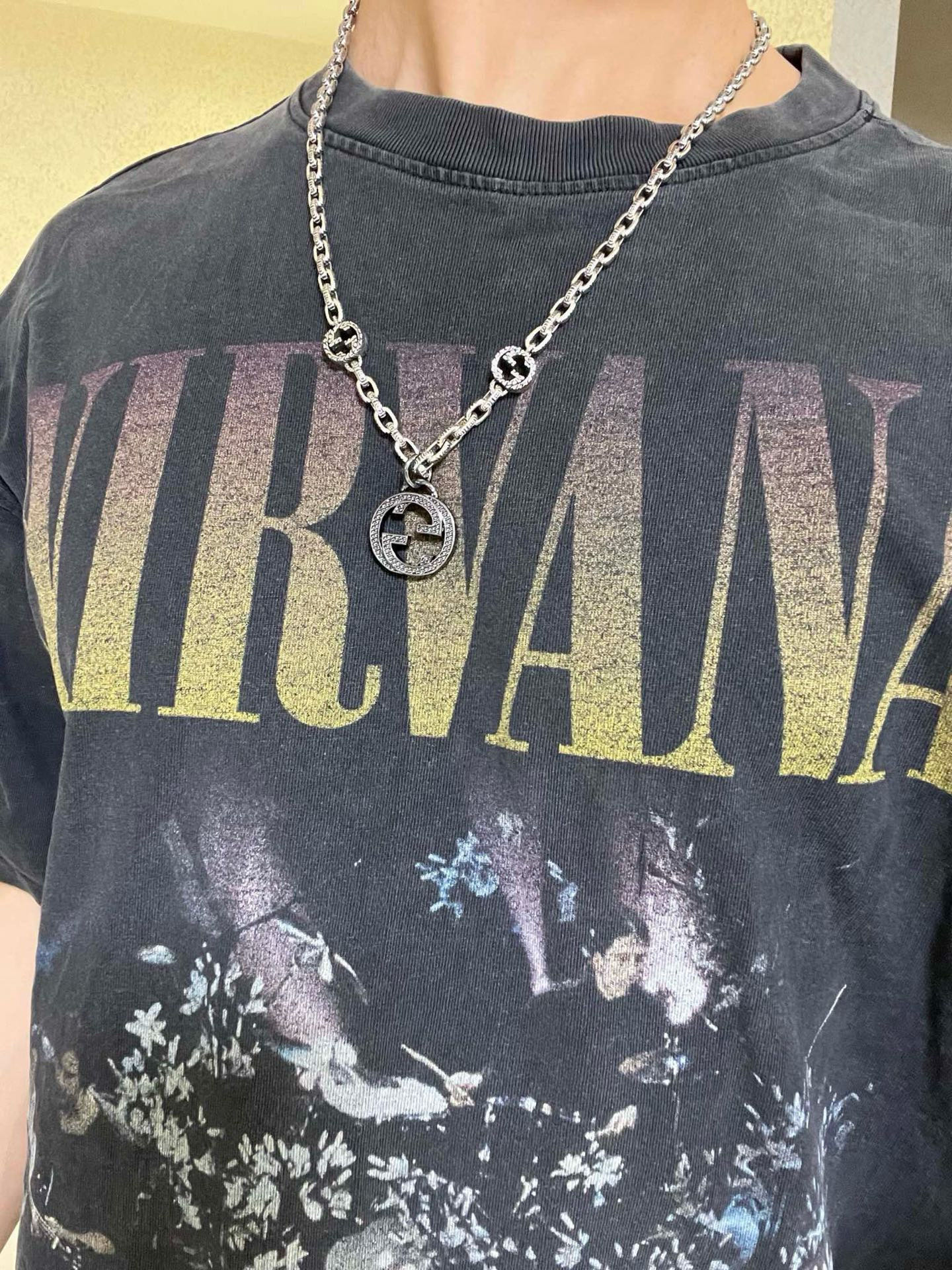   🔥🔥 不爆不发 抖音带货网红首选 𝐆𝐮𝐜𝐜𝐢古驰项链最新款链条档次更高明星同款Anger Fores