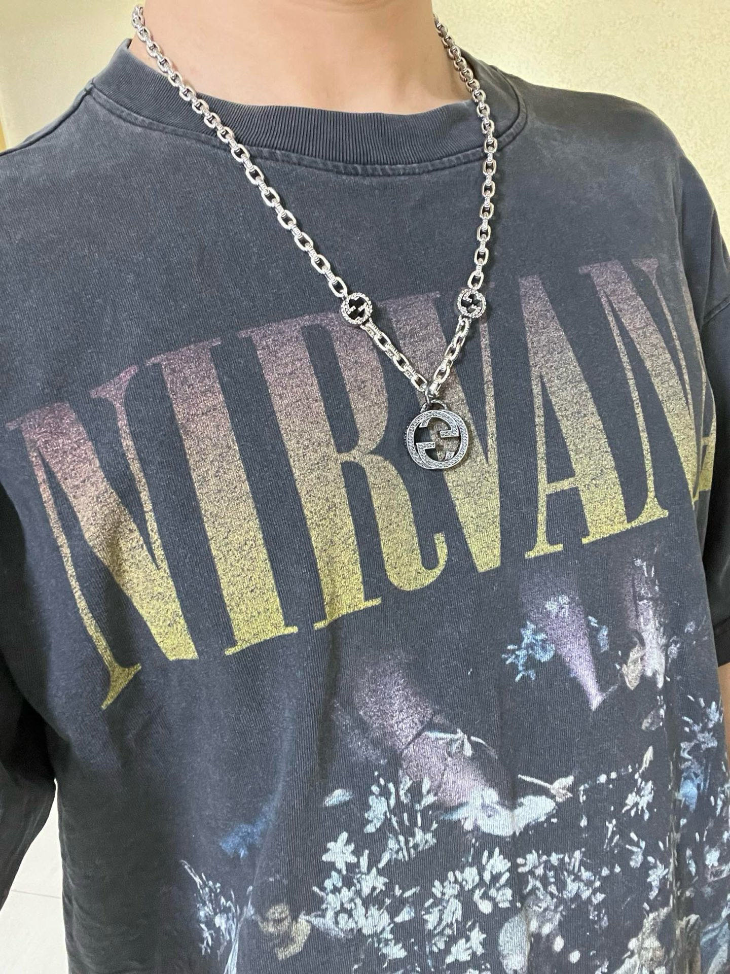   🔥🔥 不爆不发 抖音带货网红首选 𝐆𝐮𝐜𝐜𝐢古驰项链最新款链条档次更高明星同款Anger Fores