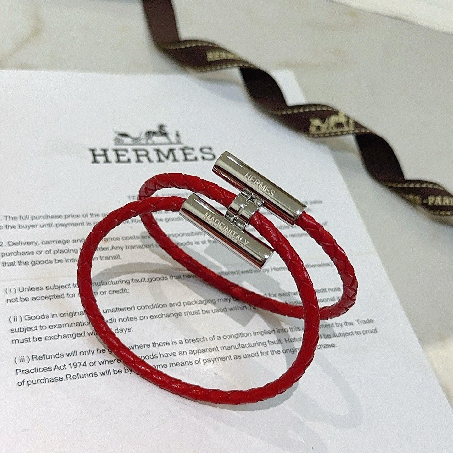 。新款Hermes爱马仕手链编织手绳加厚版 铂金版。高级精工版色色众多网红同款 爱马仕手链❗️太考验师傅