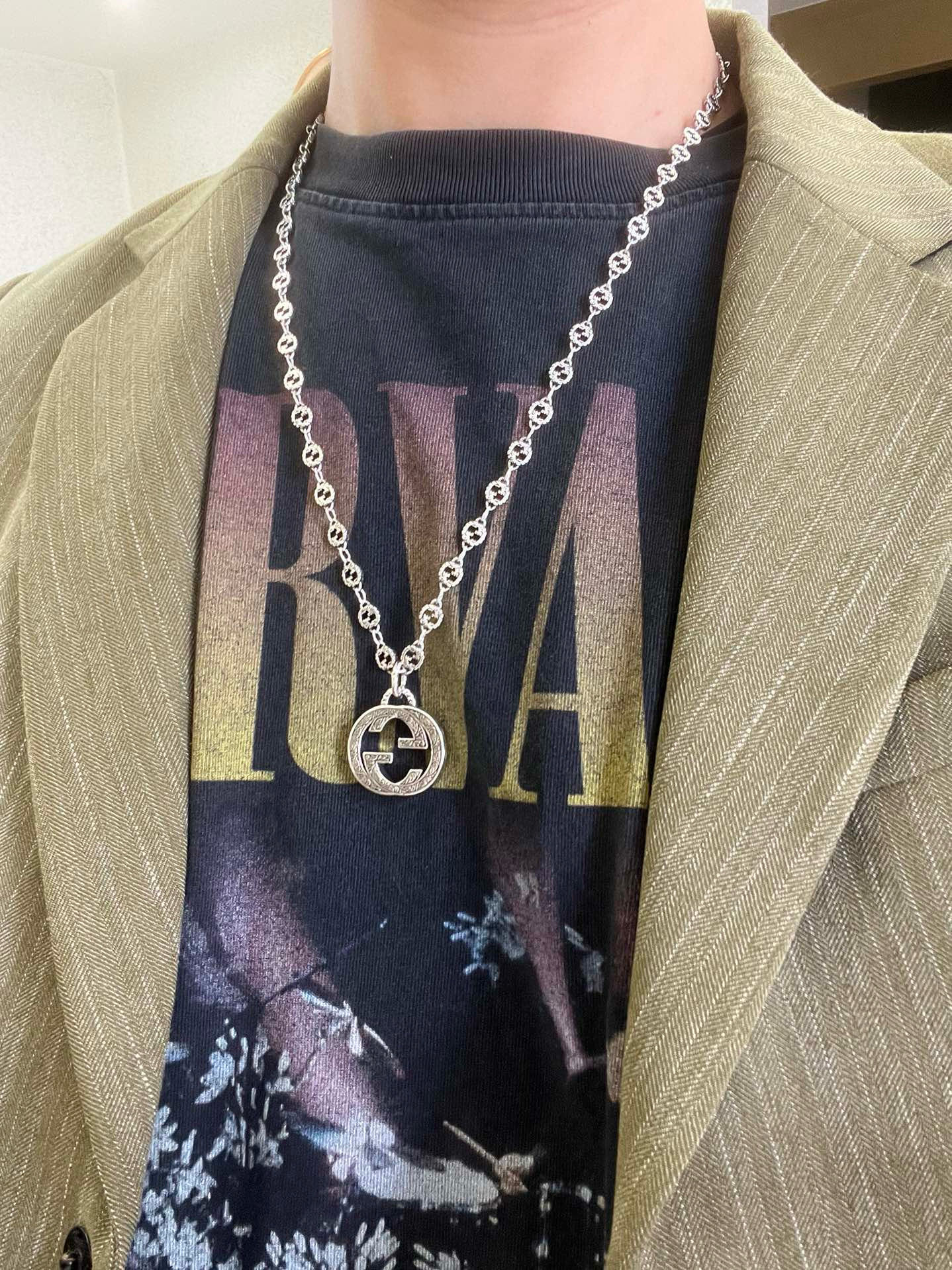   🔥🔥 新品发布👒不爆不发 抖音带货网红首选 𝐆𝐮𝐜𝐜𝐢古驰项链最新款链条档次更高明星同款Anger 