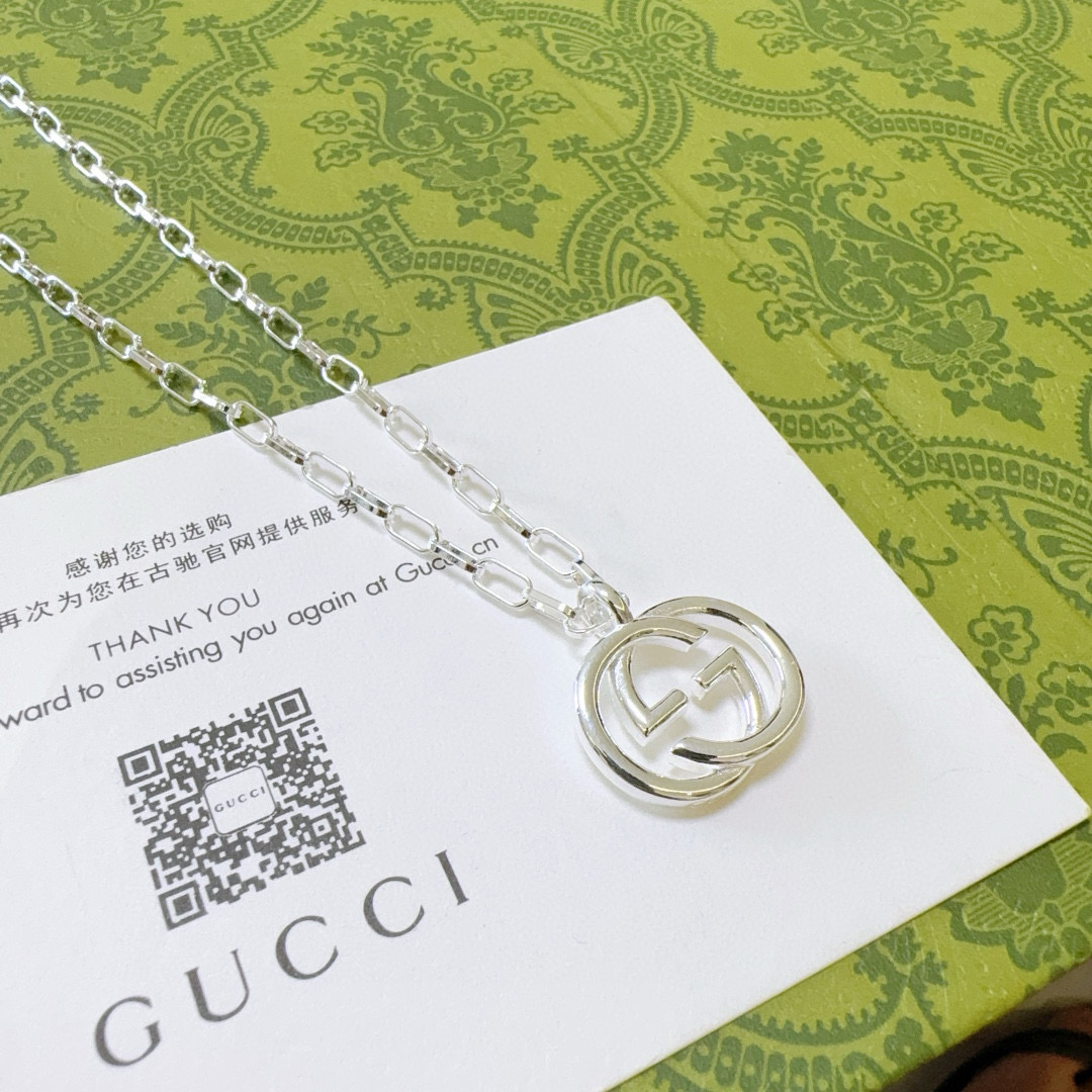    新品发布 🇮🇹意大利官宣 𝐆𝐮𝐜𝐜𝐢古驰项链最新款链条档次更高明星同款Anger Forest系列